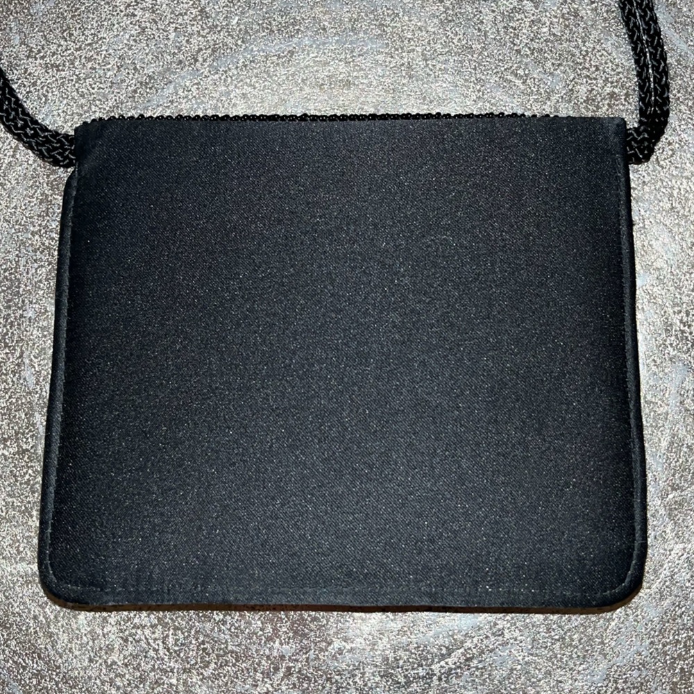 Vintage Diane Von Furstenberg Beaded Crossbody Evening Clutch Purse - Picture 12 of 16